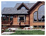 cedar homes, kit homes, home kits, post and beam, prefab log homes, cedar log homes