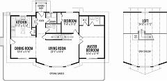 Harrison cedar home floor plan