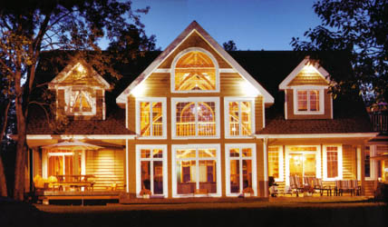 westminister custom home, timber frame, timber frame and log homes